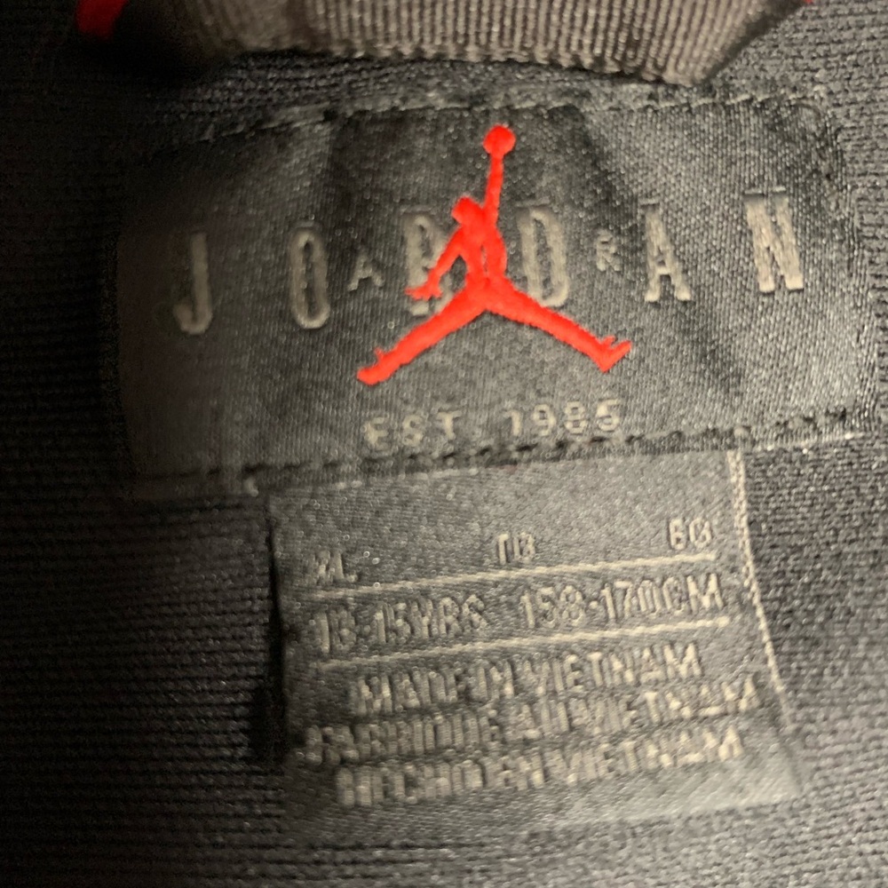 Jordan Black and Red Logo Apparel - Picture 3 of 8